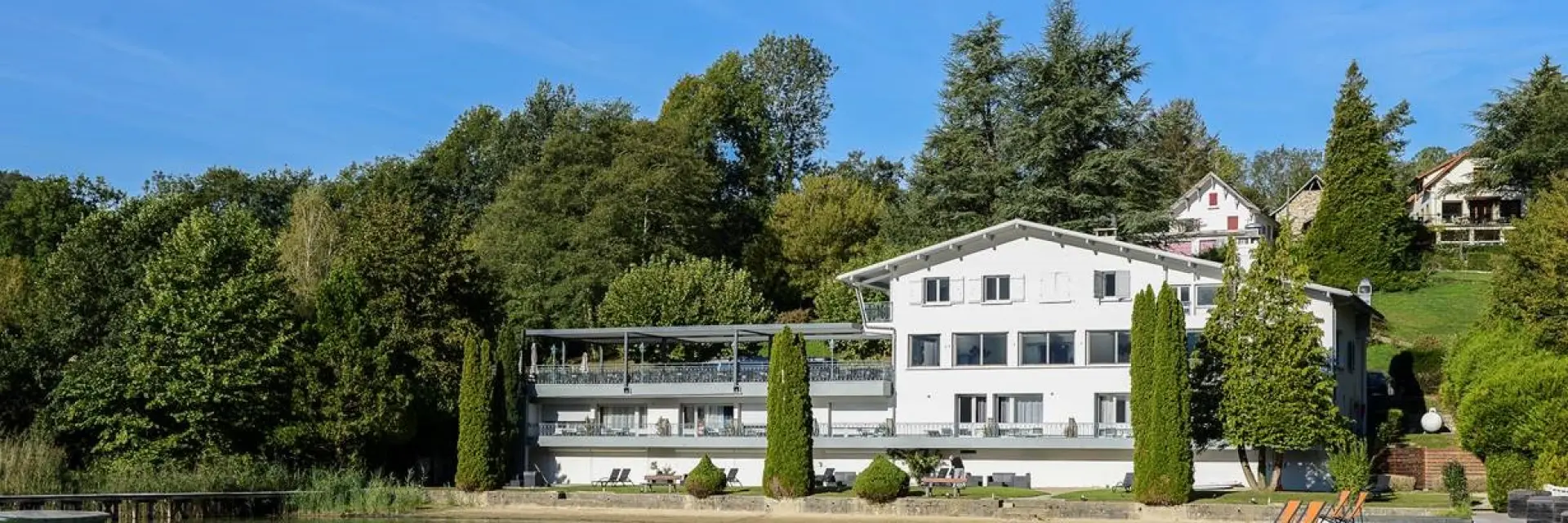 Hotel Novalaise Plage Vue Depuis Lac
