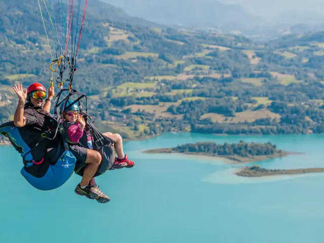 Bapteme Parapente Enfant